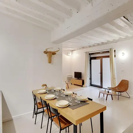 Elegant -2br-4p- Le Marais Apartmán *